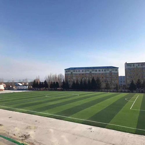 足球场人造草坪场地铺设方案