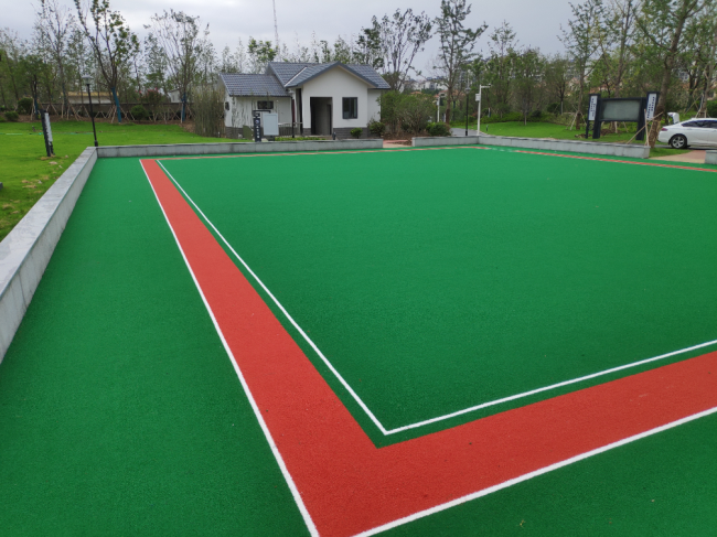 人造草坪门球场