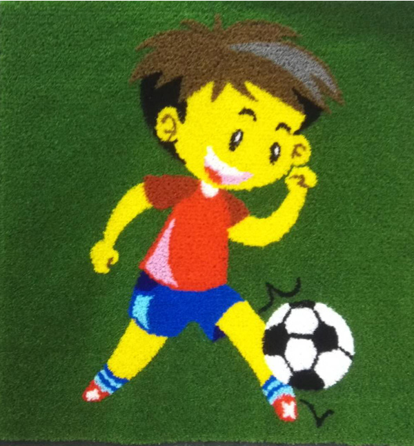 幼儿园人造草坪案例